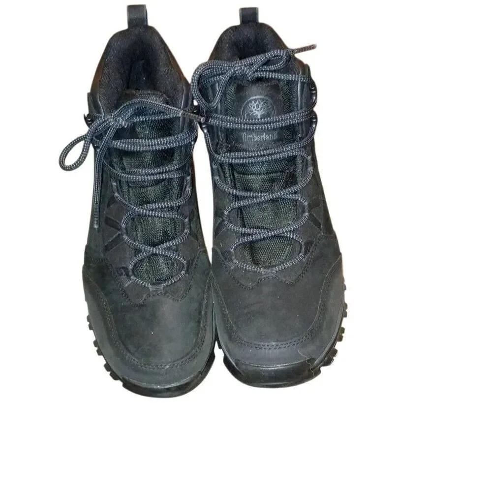 Timberland Men's Mt. Major 2 Mid Waterproof Hiking Boots size 10 Black